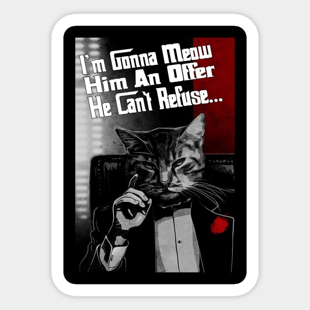 OG MAFIA - The Catfather Sticker by OG Ballers